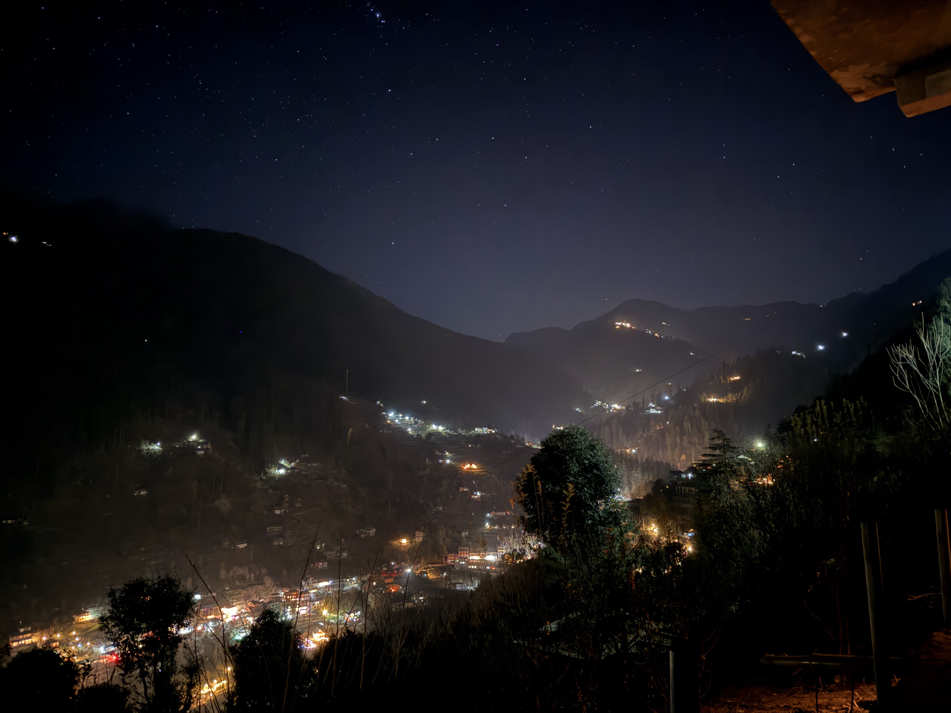 Mountain View from Emberwood Resort Jibhi