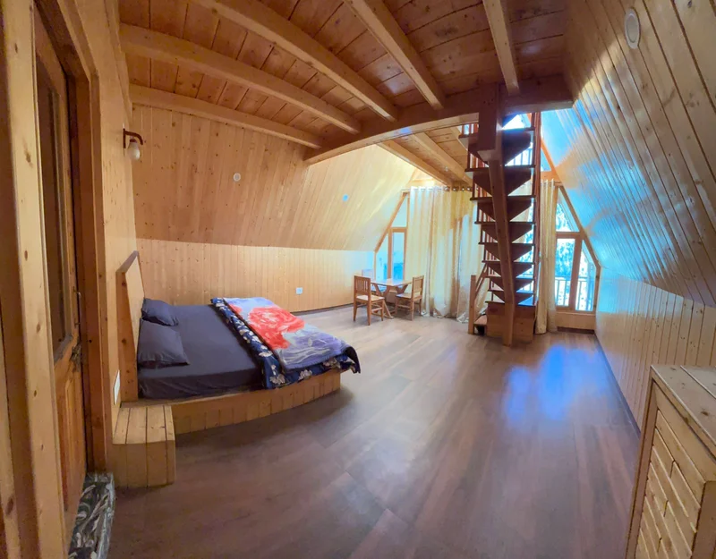 Duplex Room at Emberwood Jibhi - Spacious family accommodation